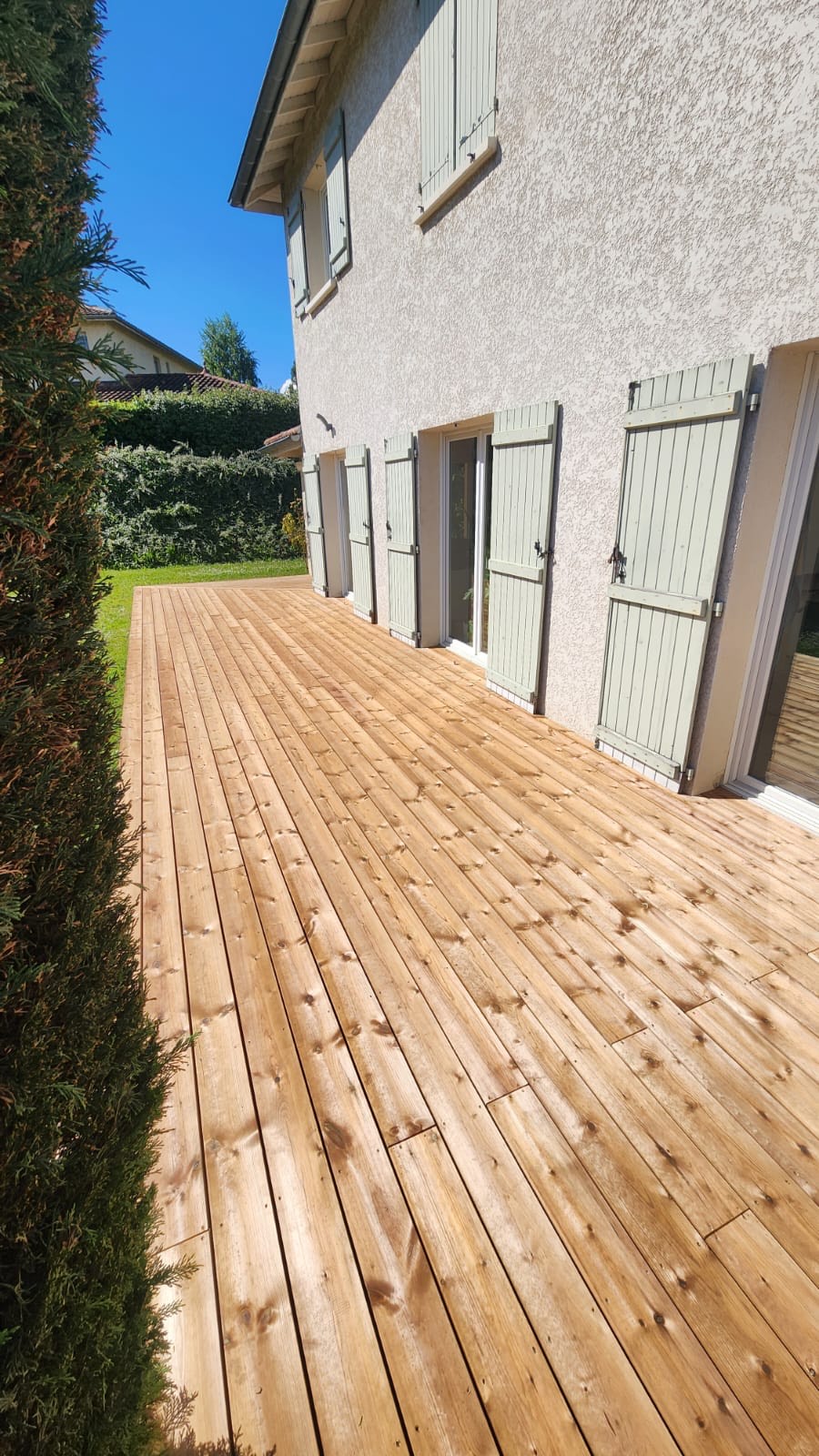 Aménagement extérieur en bois