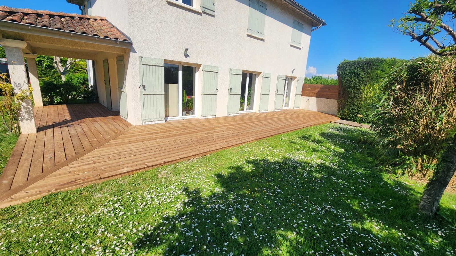 Terrasse en bois sur mesure